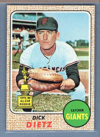 1968 Topps #104 Dick Dietz EX  GO250