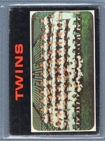 1971 Topps #522 Twins Team  VG-EX  SB1