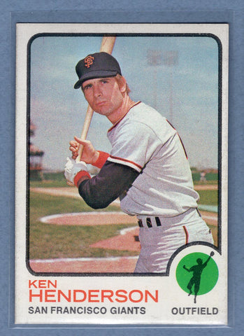1973 Topps #101 Ken Henderson  EX-MT  GO443