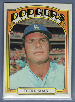 1972 Topps #63 Duke Sims (a) EX-MT  GO544