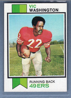 1973 Topps #238 Vic Washington EX-MT  High Grade Set Break