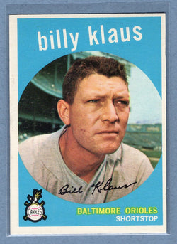 1959 Topps #299 Billy Klaus EX-MT    GO177