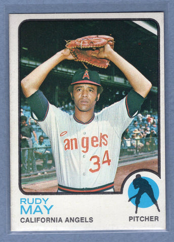 1973 Topps #102 Rudy May  EX-MT  GO443