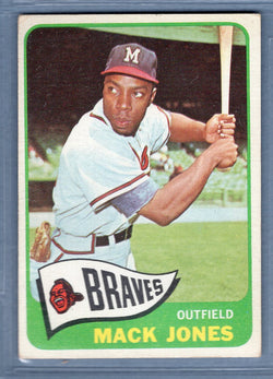 1965 Topps #241 Mack Jones VG-EX  GO320