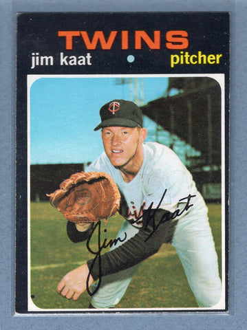 1971 Topps #245 Jim Kaat  (c) EX-MT  GO340