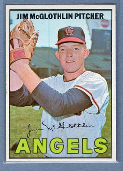 1967 Topps #19 Jim McGlothlin EX-MT  GO523