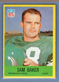 1967 Philadelphia #134 Sam Baker EX  GO110