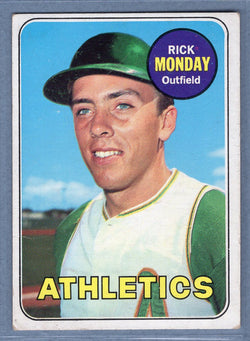 1969 Topps #105 Rick Monday EX  GO661