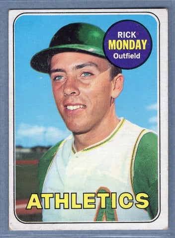 1969 Topps #105 Rick Monday EX  GO661