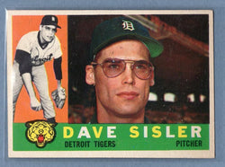 1960 Topps #186 Dave Sisler EX   GO255