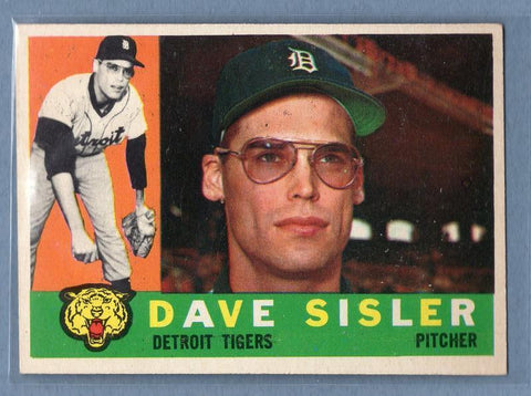 1960 Topps #186 Dave Sisler EX   GO255