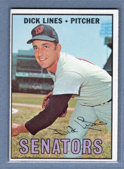 1967 Topps #273 Dick Lines EX G0416B