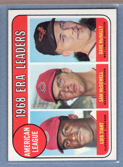 1969 Topps #7 A.L. ERA Leaders (d) EX-MT  GOWAYY