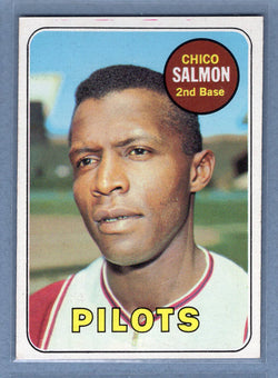 1969 Topps #62 Chico Salmon (b) EX-MT  GOWABB