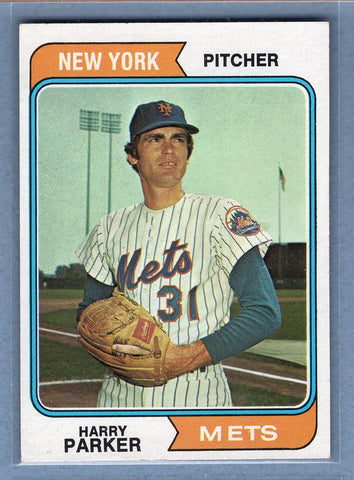1974 Topps #106 Harry Parker  EX-MT  GO501