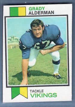 1973 Topps #239 Grady Alderman EX-MT  High Grade Set Break