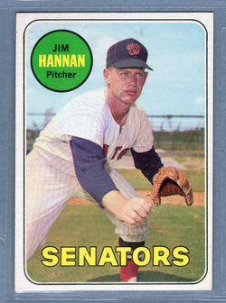 1969 Topps #106 Jim Hannan EX-MT  GO661