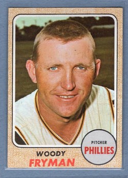 1968 Topps #112 Woody Fryman(a) EX  GO250