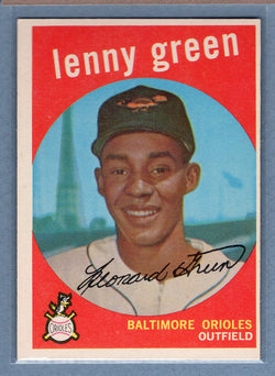 1959 Topps #209 Lenny Green EX-MT    GO177