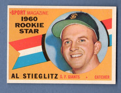 1960 Topps #144 Al Stieglitz(2) EX-MT  GO240A