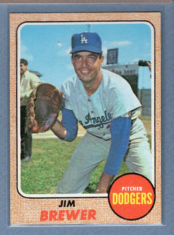 1968 Topps #298 Jim Brewer (c)  EX-MT  GO550