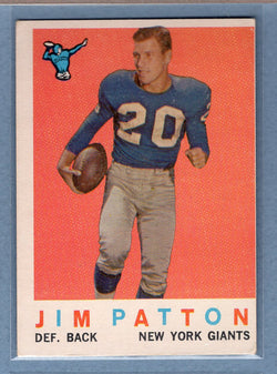 1959 Topps #87 Jim Patton EX  GO159