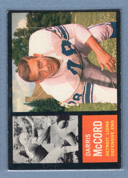 1962 Topps #57 Darris McCord EX  GO71