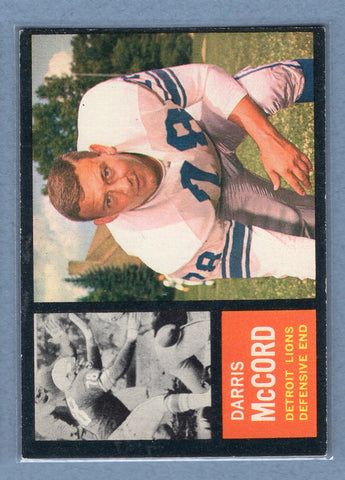 1962 Topps #57 Darris McCord EX  GO71