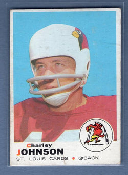 1969 Topps #247 Charley Johnson VG  GO257