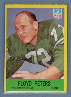 1967 Philadelphia #139 Floyd Peters VG-EX  GO110