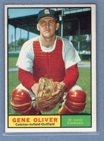 1961 Topps #487 Gene Oliver EX   GO195