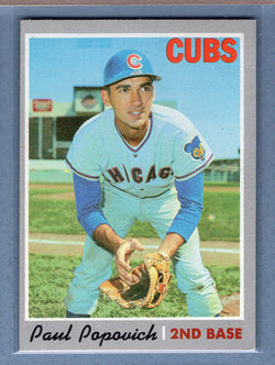 1970 Topps #258 Paul Popovich  EX-MT  GO450