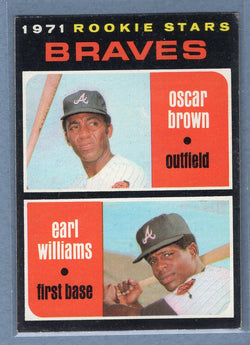1971 Topps #52 Braves Rookies (a) EX  GO950