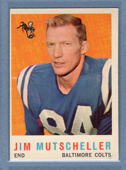 1959 Topps #89 Jim Mutscheller VG-EX  GO159