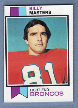 1973 Topps #242 Billy Masters(oc) VG  High Grade Set Break