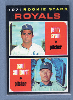 1971 Topps #247 Royals Rookies (a) EX-MT  GO340