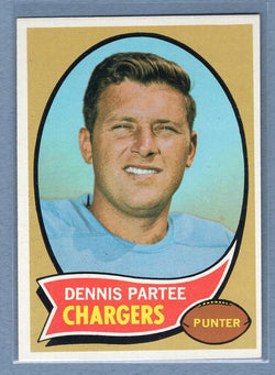 1970 Topps #185 Dennis Partee EX-MT   GO241B