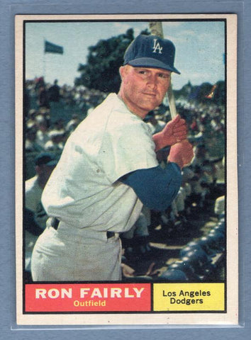 1961 Topps #492 Ron Fairly EX   GO195