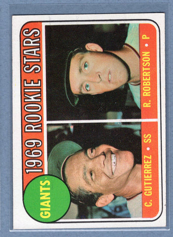 1969 Topps #16 Giants Rookies (a) EX-MT  GOWAYY