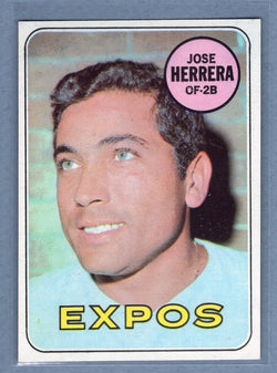 1969 Topps #378 Jose Herrera (d) EX-MT  GO700