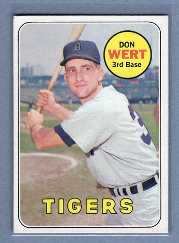 1969 Topps #443 Don Wert (f) EX-MT  GO602