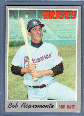 1970 Topps #529 Bob Aspromonte  EX  SB2