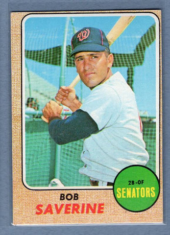 1968 Topps #149 Bob Saverine EX  GO588