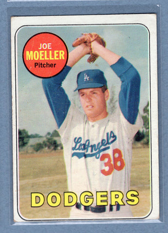 1969 Topps #444 Joe Moeller  VG-EX  GO602