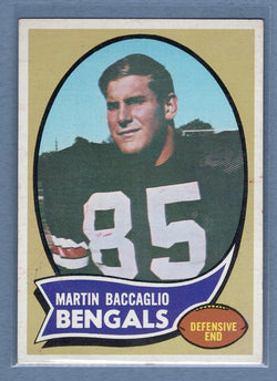1970 Topps #187 Martin Baccaglio EX   GO241B