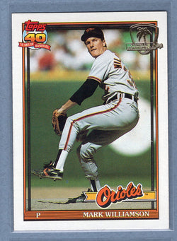 1991 Topps Desert Shield #296 Mark Williamson  NM  GO500