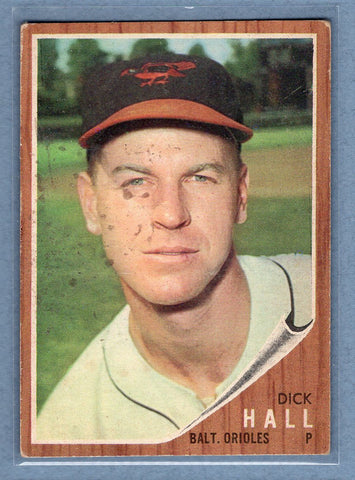 1962 Topps #189 Dick Hall (st) VG  GO301