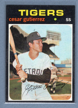 1971 Topps #154 Cesar Gutierrez   EX-MT  GO550
