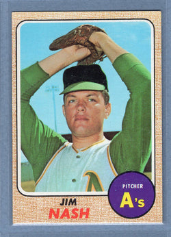 1968 Topps #324 Jim Nash EX-MT  GO123