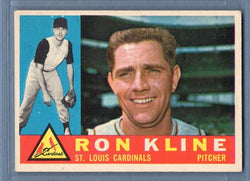 1960 Topps #197 Ron Kline EX-MT  Set Break C